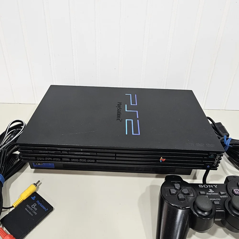Sony PlayStation 2 Black Console Bundle